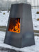 Fire Pit X - Chiminea - Large Metal Log Burner Fire Pit Outdoor