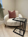 Glass Sofa Side End Table