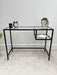 Glass Metal Office Desk