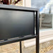 Metal Standing Square Planter Tall