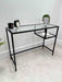 Glass Metal Office Desk