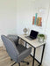 Marble Quartz Office Desk Table