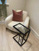 Glass Sofa Side End Table