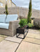 Metal Standing Planter Low