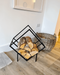 Metal Log Holder Basket